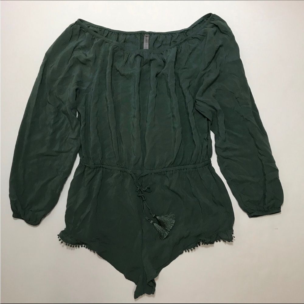 Victoria secret medium green romper